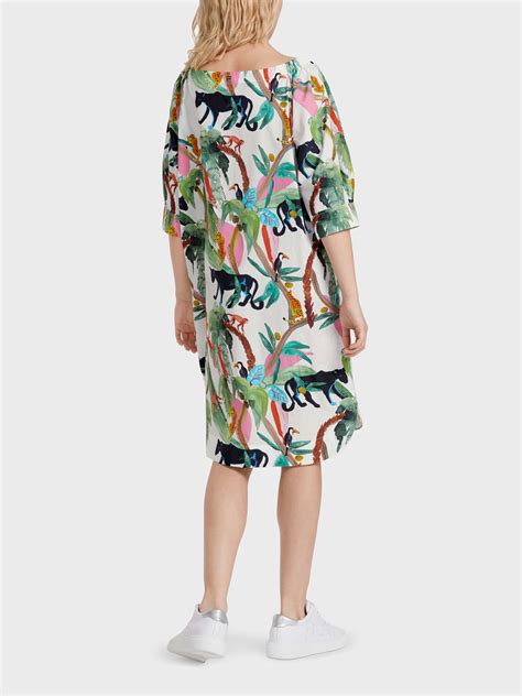 kleid dschungel-print